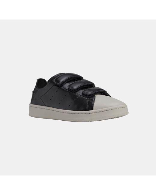 Y-3 Black Y-3 Stan Smith Hook And Loop Shoes for men