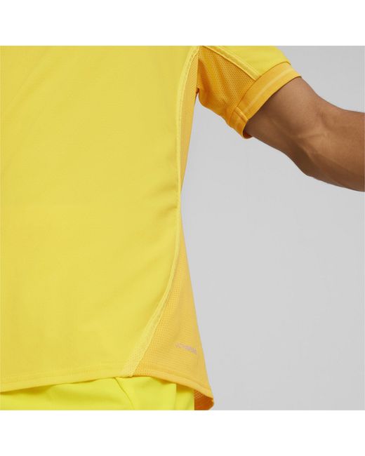 PUMA Yellow Teamfinal Jersey T-Shirt for men