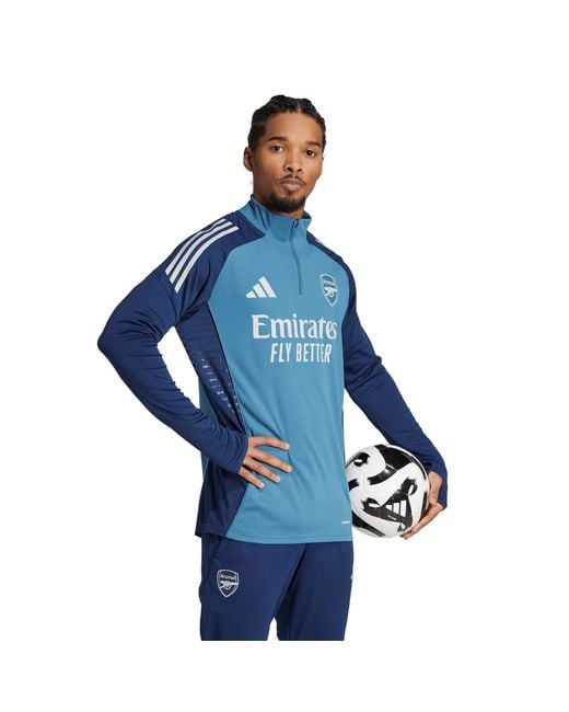Adidas Blue Arsenal Tiro Competition Training Top 2025 2026 Adults for men