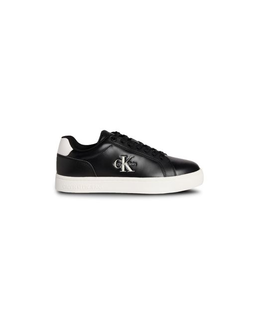 Calvin Klein Black Ckj Cupsole Low-Top Trainers for men