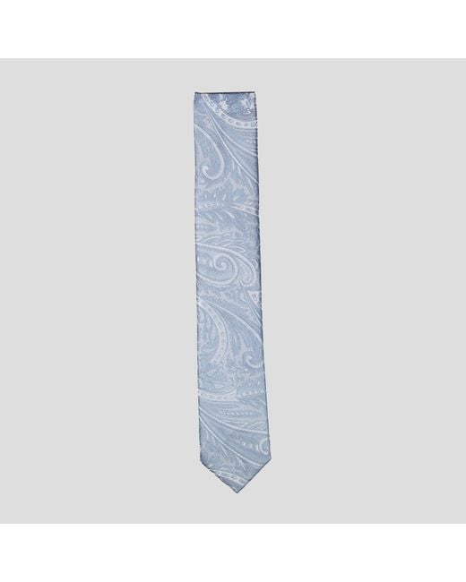 Twisted Tailor Blue Shriever Paisley Tie Set for men