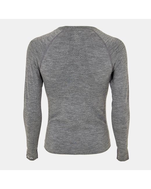 Endura Gray Bb Prols Base Long Sleeve Baselayer Top for men