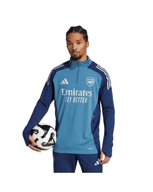 Adidas Blue Arsenal Tiro Competition Training Top 2025 2026 Adults for men