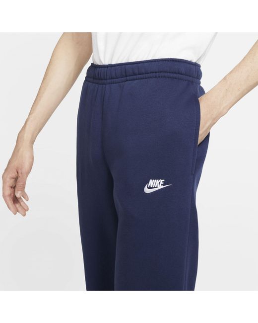 Nike Blue Sportswear Club Fleece Pants for men
