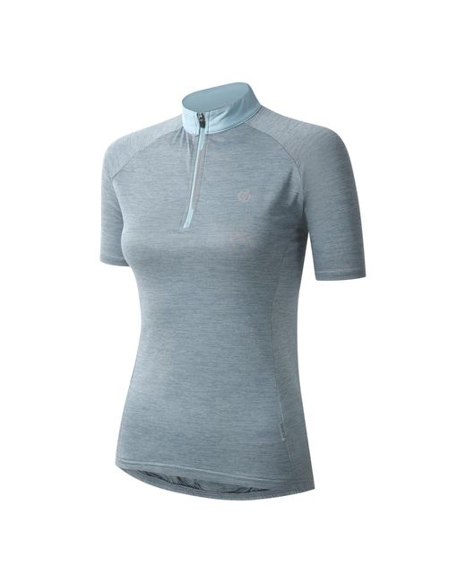 Dare 2b Blue Short-Sleeve Cycling Jersey