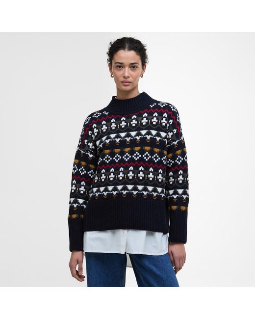 Barbour Blue Larisa Jumper