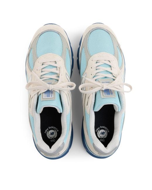 New Balance Blue Nb 990V4 Made
