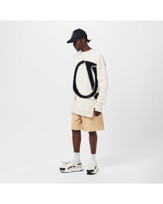 Off-White c/o Virgil Abloh Natural Relaxed Fit Cargo Shorts for men
