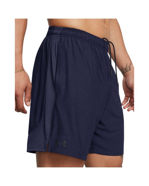 Under Armour Blue Tech Vent 7In Shorts for men