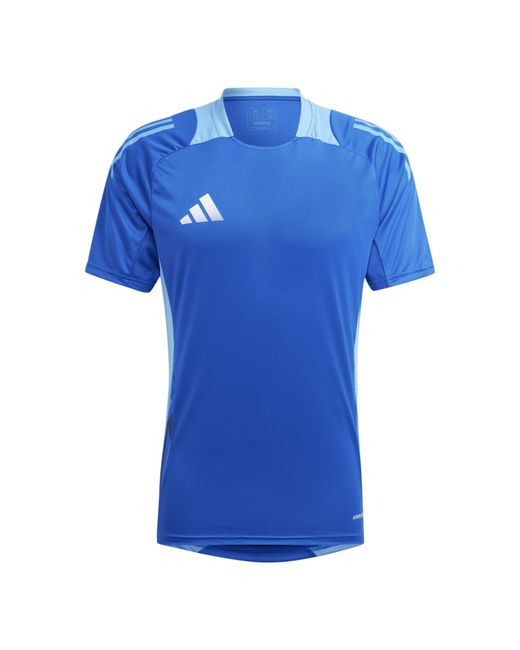 Adidas Blue Tiro 25 Competition Training T-Shirt for men