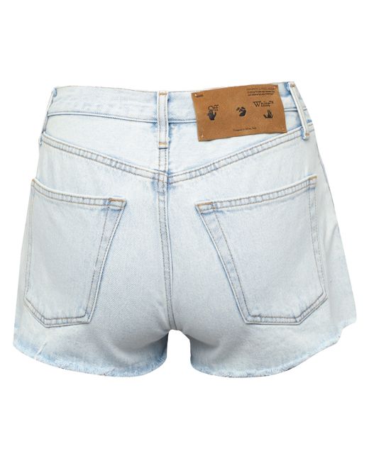 Off-White c/o Virgil Abloh Blue Off Off Corp Shorts