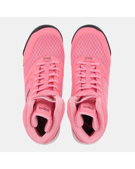 Everlast Pink Pro Elite Boxing Boots for men