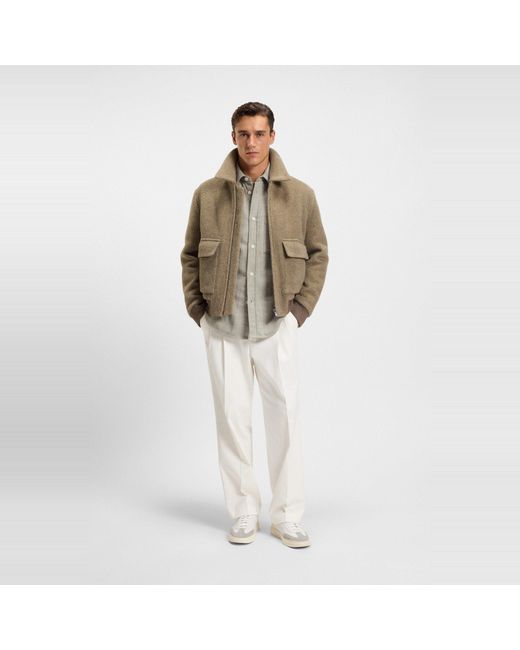 Boss Gray Hbb Owen Overshirt for men