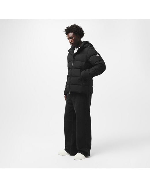 Pyrenex Black Quilted Padded Puffer Jacket for men