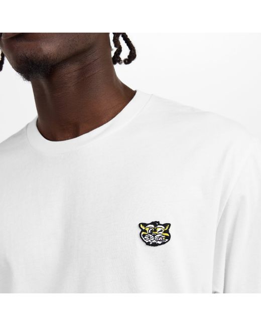 KENZO White Wild Tiger T-Shirt for men