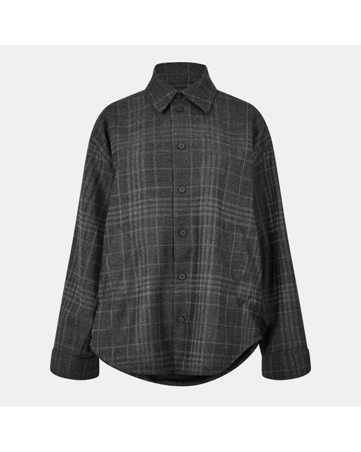 Balenciaga Black Relaxed Fit Overshirt