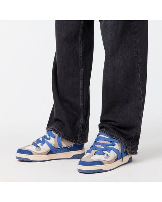 Represent Blue Oversized Sole Chunky Trainers for men