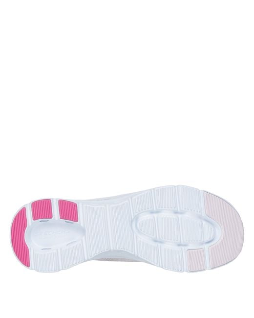 Skechers White Low-Top Trainers
