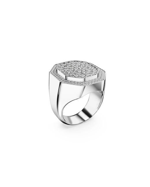 Swarovski White Dextera Signet Ring