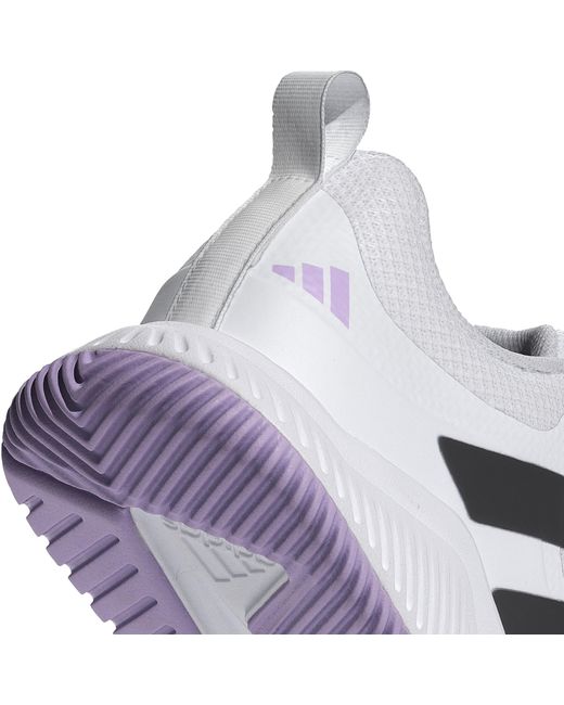 Adidas White Court Team Indoor Netball Shoes