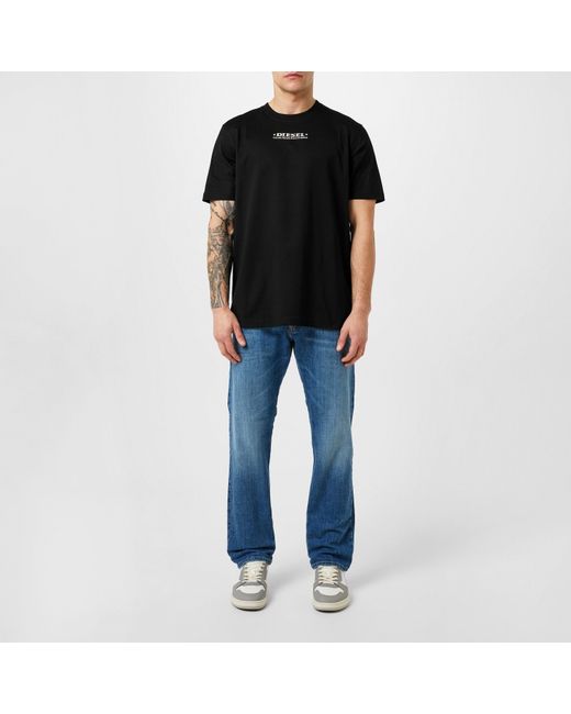 DIESEL Blue D Yennox Tapered Jeans for men