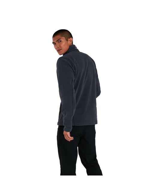 Berghaus Gray Prism Zip Fleece Top for men