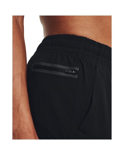 Under Armour Blue Unstoppable Hybrid Closed Hem Tracksuit Joggers