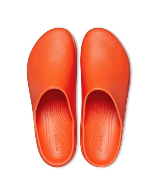 CROCSTM Red Dylan Platform Clogs