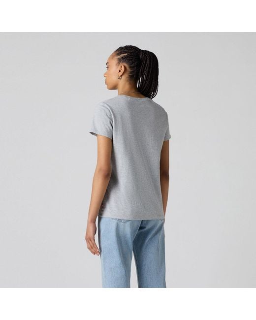 Levi's White The Perfect Tee Core Batwing T