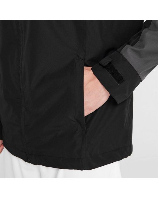 Slazenger 1881 Gray Golf Water Resistant Windproof Long Sleeve Funnel Neck Waterproof Jacket for men
