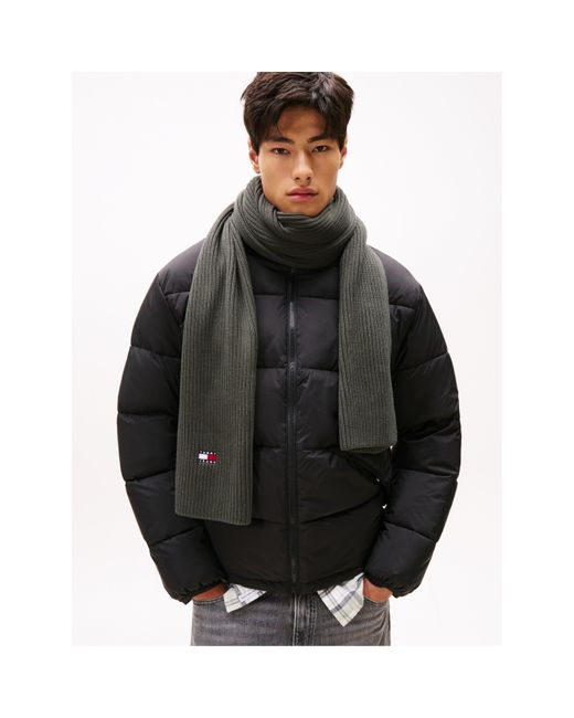 Tommy Hilfiger Green Heritage Core Knitted Scarf