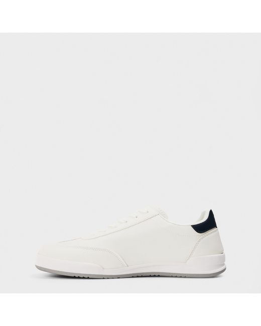 Original Penguin White Gaz Court Trainers for men