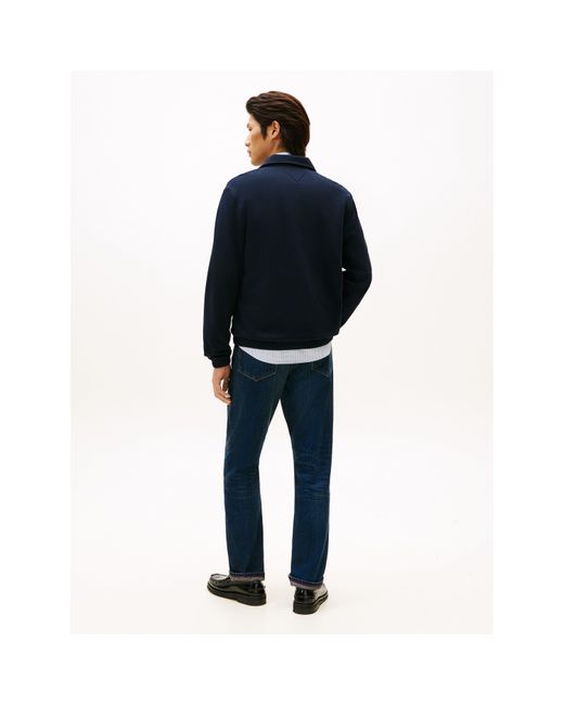 Tommy Hilfiger Blue Terry Ivy Harrington Jacket for men