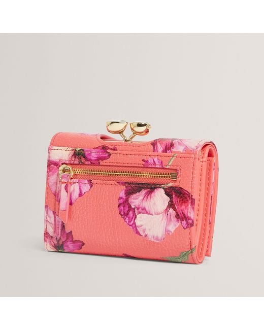 Ted Baker Pink Small Crystal Top Bobble Purse