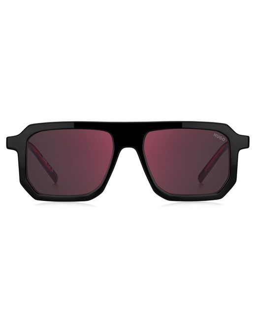 HUGO Brown Round Sunglasses for men