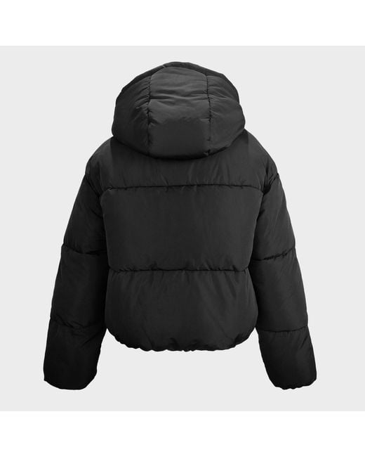 Jack Wills Blue Ritcher Water Resistant Wind Resistant Hooded Short Puffer Jacket