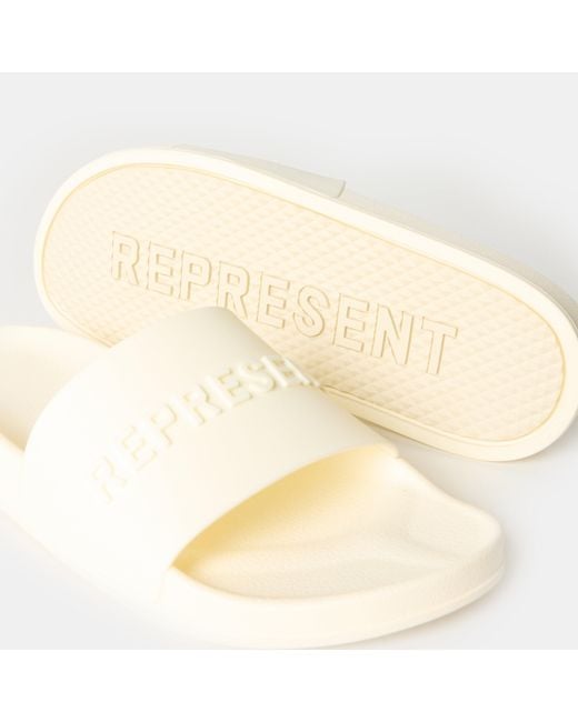 Represent Natural Waterproof Ergonomic Pool Sliders for men