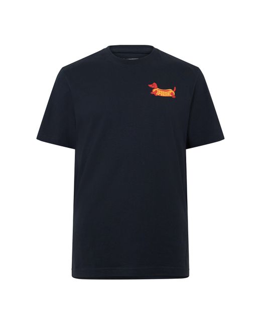 Farah Blue Rayners Grapht T-Shirt for men