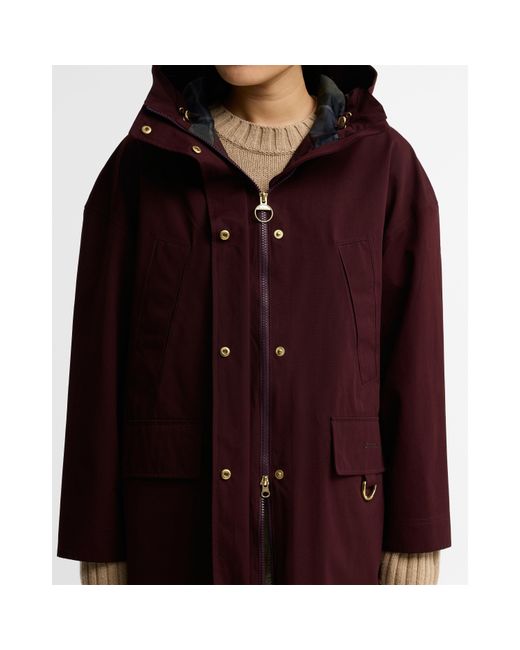 Barbour Red B.Li Stevie Wp Ld64