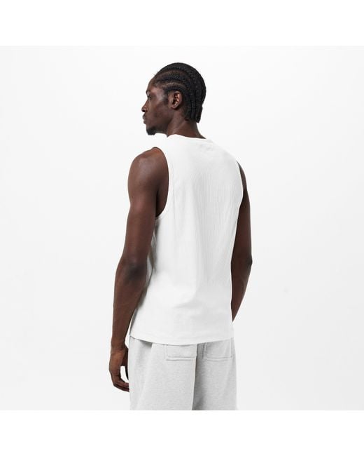 Represent White Racerback Vest for men