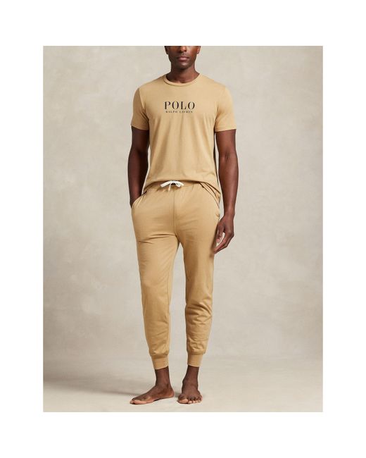 Polo Ralph Lauren Natural Box Logo T-Shirt for men