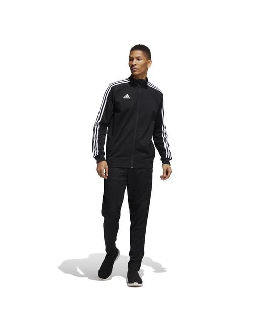 Adidas Black Tiro 19 Training Track Top for men