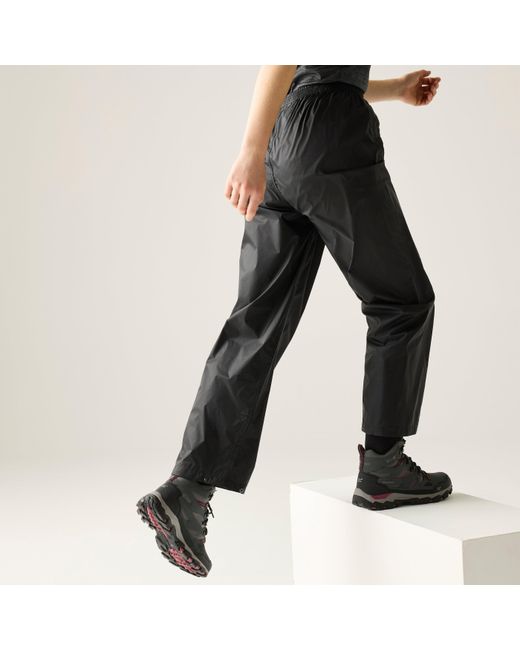 Regatta Black Waterproof Trousers