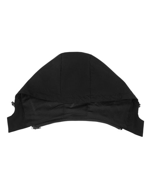 Gelert Black Hooded Water Resistant Windproof Waterproof Jacket for men