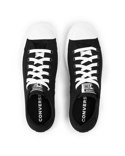 Converse Black Canvas Trainers