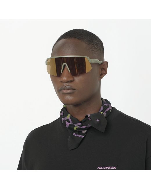 Salomon Gray Bandana Gravel Graphic