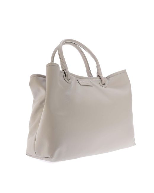 Emporio Armani Gray Shopping Bag