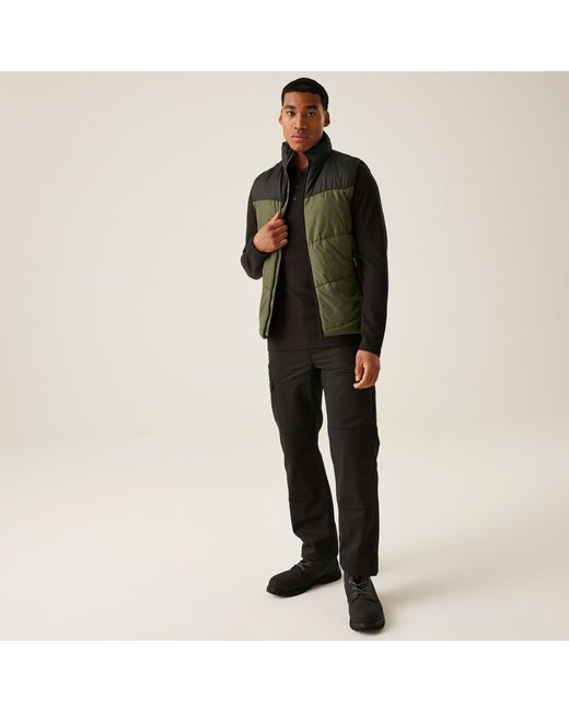 Regatta Green Tactical Regime Bodywarmer for men