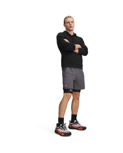 Under Armour Gray Ua Vanish Woven 6In Shorts for men