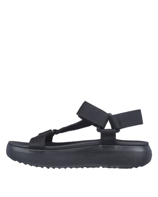 Skechers Blue Pop Ups 3.0 Flat Sandals